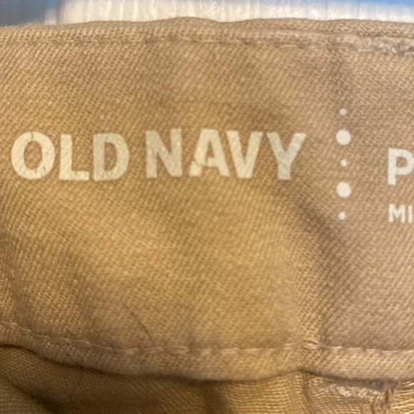 Old Navy Khaki Pixie Mid Rise Pants sz 2 - Picture 5 of 7